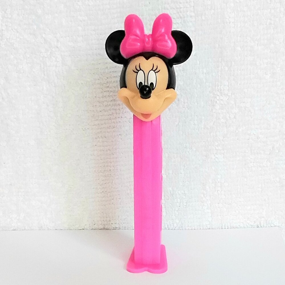 4/$20 NM/M Disney's Minnie Mouse on Pink PEZ Dispenser!!